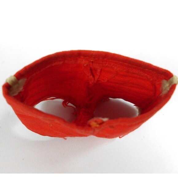 Vintage Barbie Ken 1961 Original Red Swimsuit #750 and Red Cork Sandals Shoes - Picture 5 of 6